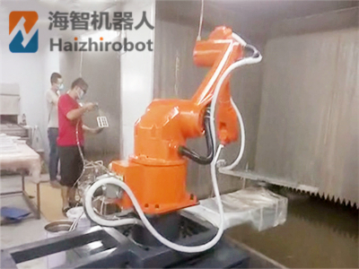 转台喷漆机器人(塑胶配件) 转台喷漆机器人(塑胶配件)