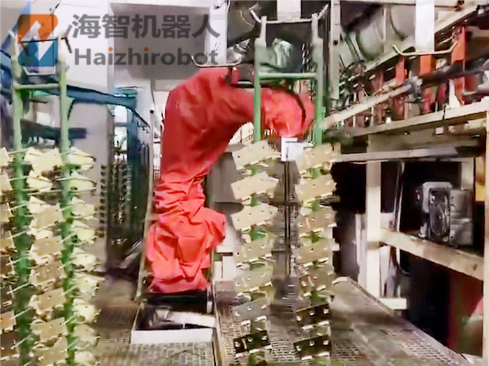 电镀厂上下挂机器人-流水线自动化