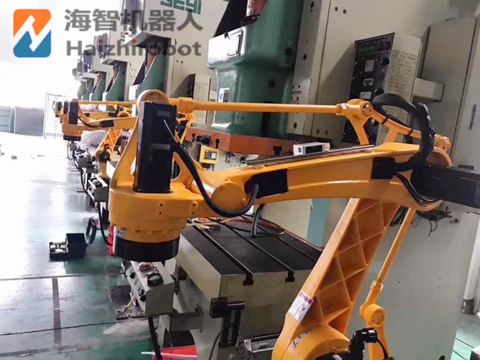 4关节冲压机械手生产线 冲床机械臂应用(图7)